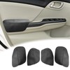 VKGUG 4PCS Door Panel Armrest Cover Replacement Compatible with Honda