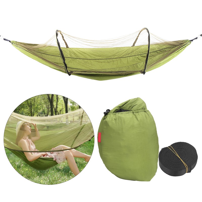 Single Person Super Light Automatic Quick Opening Removable Hammock with