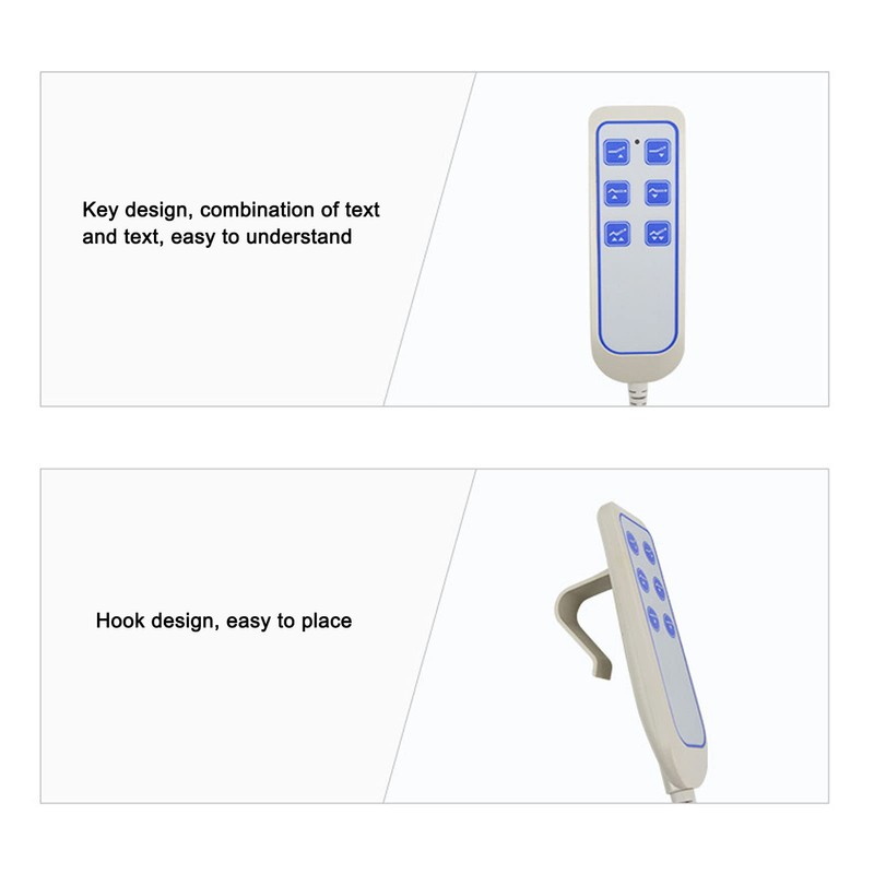 Replacement Lift Chair Remote Control, 8 Pin 4 Button Handheld