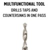 Drill America m8 X 1.25 Combined Drill Tap and Countersink