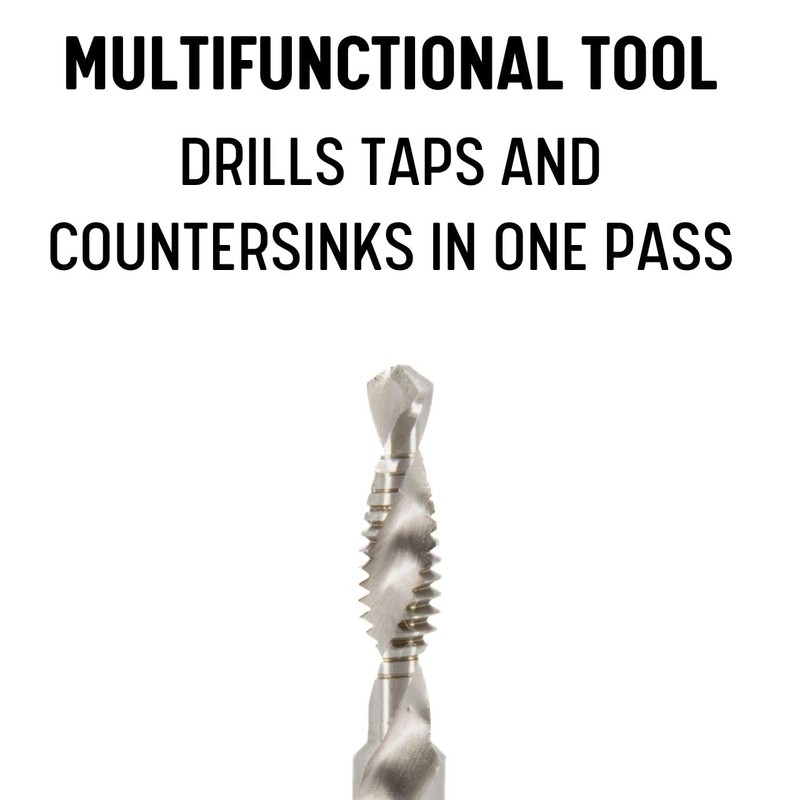 Drill America m8 X 1.25 Combined Drill Tap and Countersink