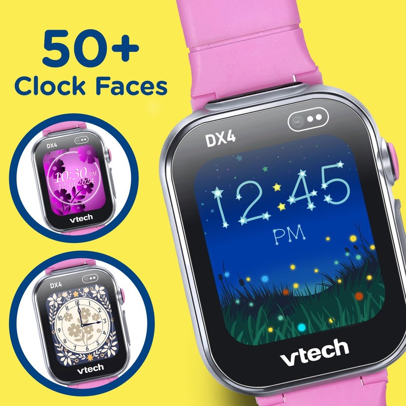 VTech KidiZoom Smartwatch DX4, Pink