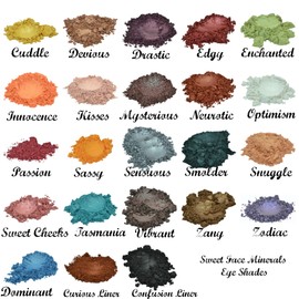 BROWN EYE LINER Shadow Mineral Makeup Bare Eyes Matte Loose Powder Cover