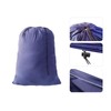 YETHAN Extra Large Laundry Bag, Blue Bag with Drawstring Closure,
