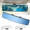 Rear View Mirror, Universal 11.4 Inch Interior Clip On Rearview