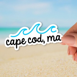 Squiddy Cape Cod - Vinyl Sticker Decal for Phone, Laptop, Water Bottle (2.5" Wide)