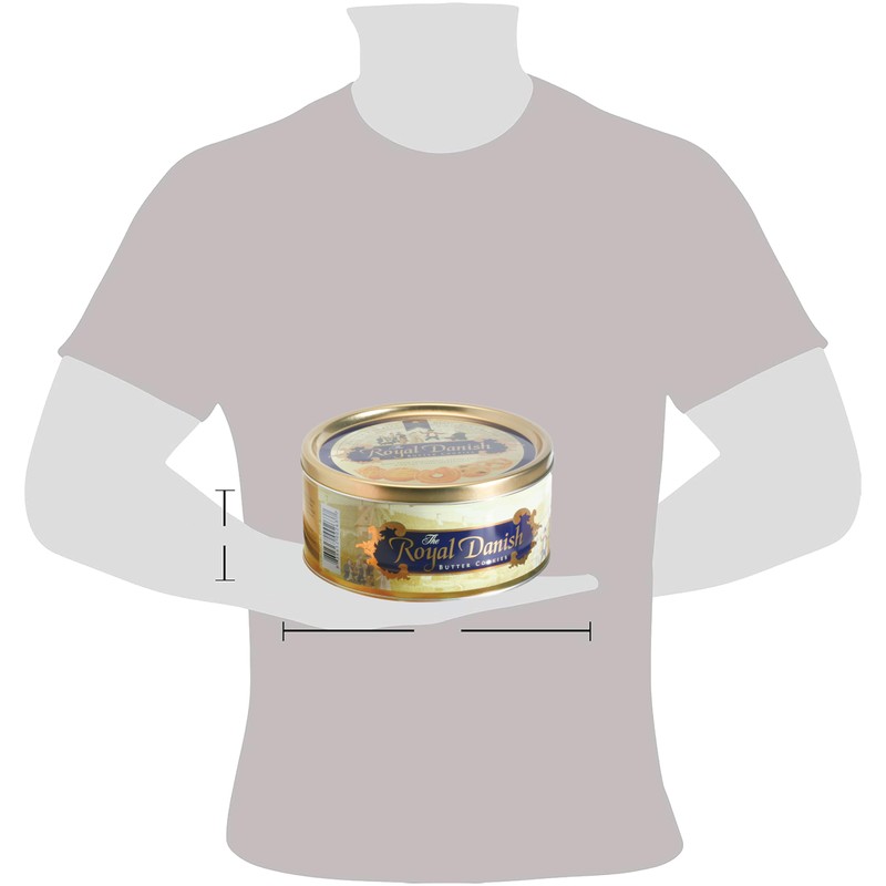 Royal Danish, Premium Butter Cookies Festive Tin, 16 Ounce, 3