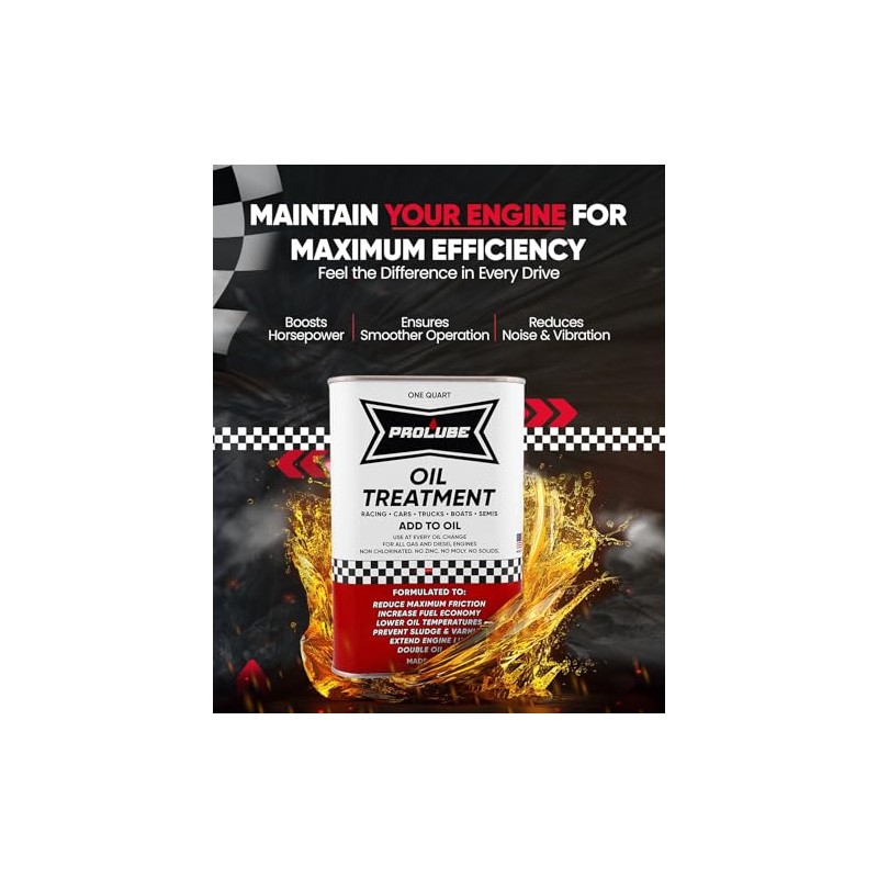 Prolube Oil Treatment - Boost Performance and Extend Engine Life