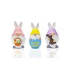 Madanar Easter Resin Gnomes for Tiered Tray Shelf Decorations -