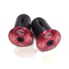 Cinelli Unisex's Bar End Expander Plugs, Red, Universal