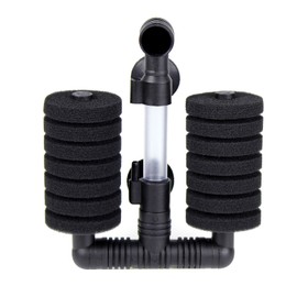 AQUANEAT 1 Pack Double Bio Sponge Filter, for Fry, Betta, Shrimp, Nano, Aquarium Fish Tank