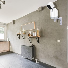 OYOCAM Wall Mount Compatible with WYZE Cam Pan V3/V2 Blink Mini Pan-Tilt Cam, Adjustable Security Wall Mount Bracket 180 Degree Rotation Ceiling Mounting Wall Mounting Kit