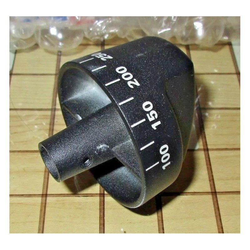 Wolf Range NEW Wolf Range Griddle Control Knob (100-450) Black