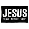 JESUS CHRIST THE REAL THING Flag - UV Fade Resistant