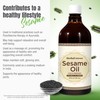 HerbsForever Sesame Oil Helps to Reduce Vatta (Air) Helps in