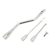 Shifter Lever Turn Signal Hazard Tilt Kit Stainless Steel Chrome
