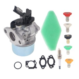 Chacarbtu Carburetor for 875Exi 190cc Engine 2700-3000PSI 7.75Hp 8.75Hp Power Washer with 797301 Air Filter Nozzle Kit