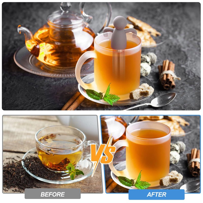 Loose Leaf Tea Strainer, 3Pcs Stainless Steel Tea Infuser Tea