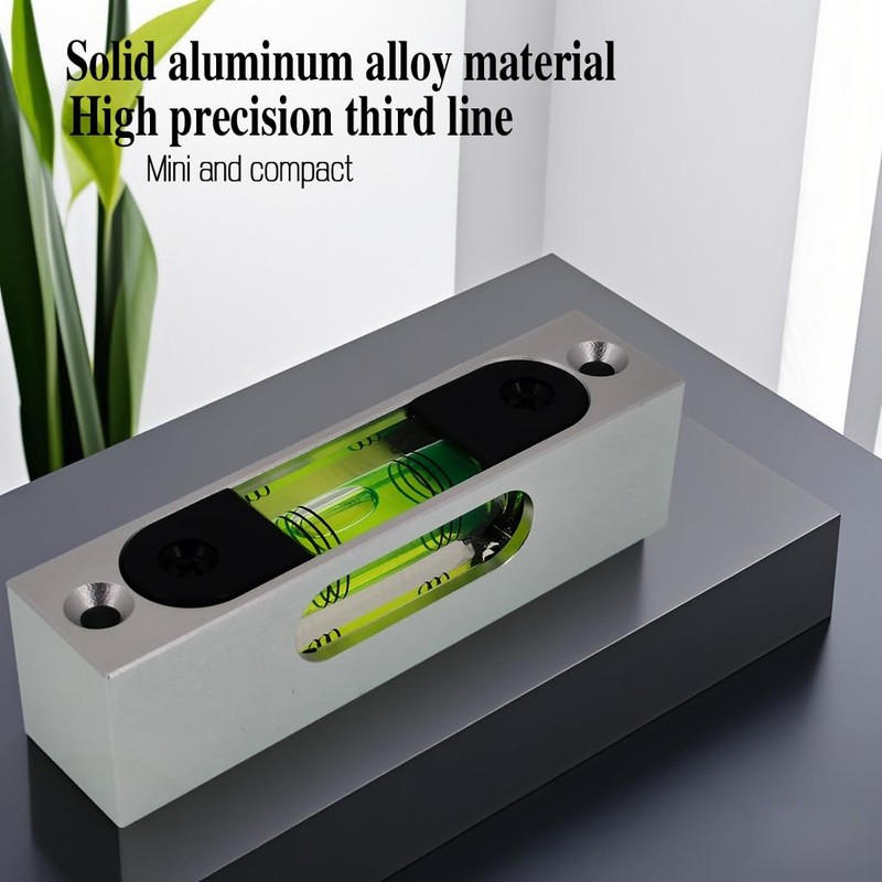 Metal high precision strip type adjustable level small level ruler