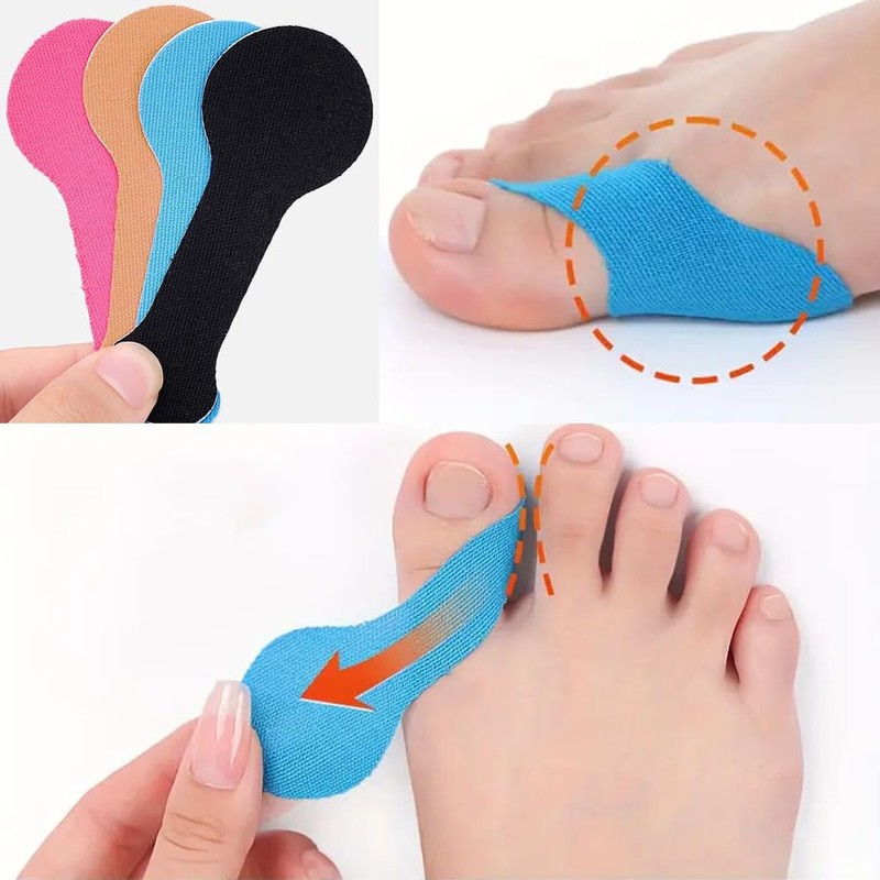 20 Pack Bunion Tape Precut Kinesiology Tapes