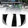Aramox Silver Plated PC Motorcycle Wind Shield Helmet Lens Visor