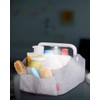 Skip Hop Diaper Caddy Organizer with Touch Sensor Night Light,