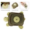 Dog Sniffing Training Toy Squeaky Plush Turtle Shape Interactive Bite