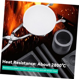 STOBOK Melting Crucible Portable for Goldsmithing Wear-Resistance Aluminum Oxide for Jewelry