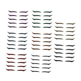 Baluue 8-Color Reusable Double Eyelid Tapes Eye Makeup Stickers for Quick Lift and Natural Look for Skin Types