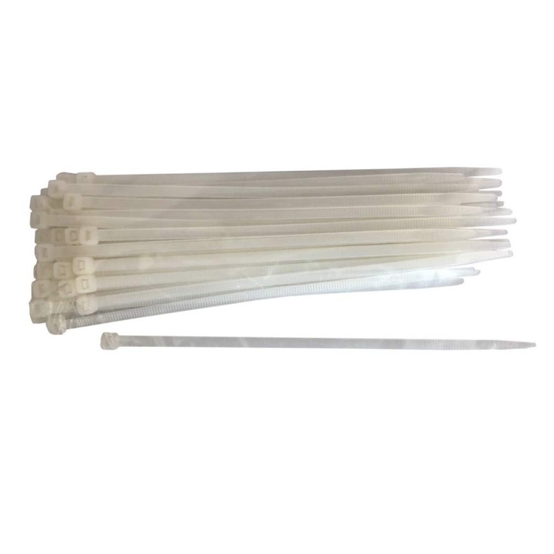 Cable Ties 50 Pieces 190 x 4.7 mm White /