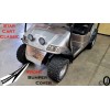Star ev Classic Golf Cart Highly Polished Aluminum Diamond Plate