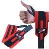AQF Super Heavy Duty Wrist Wraps Supports Wrist Straps Gym