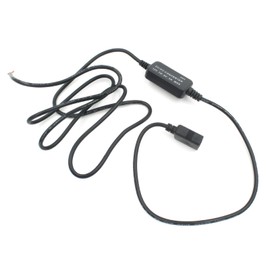 taluoka 1 PC Car 12V to 5V Voltage Reduction Module, Navigation System Waterproof Durable Power Adapter, USB Interface Plug and Play Conversion Harness Connector, Universal for Cars Trucks (Black)