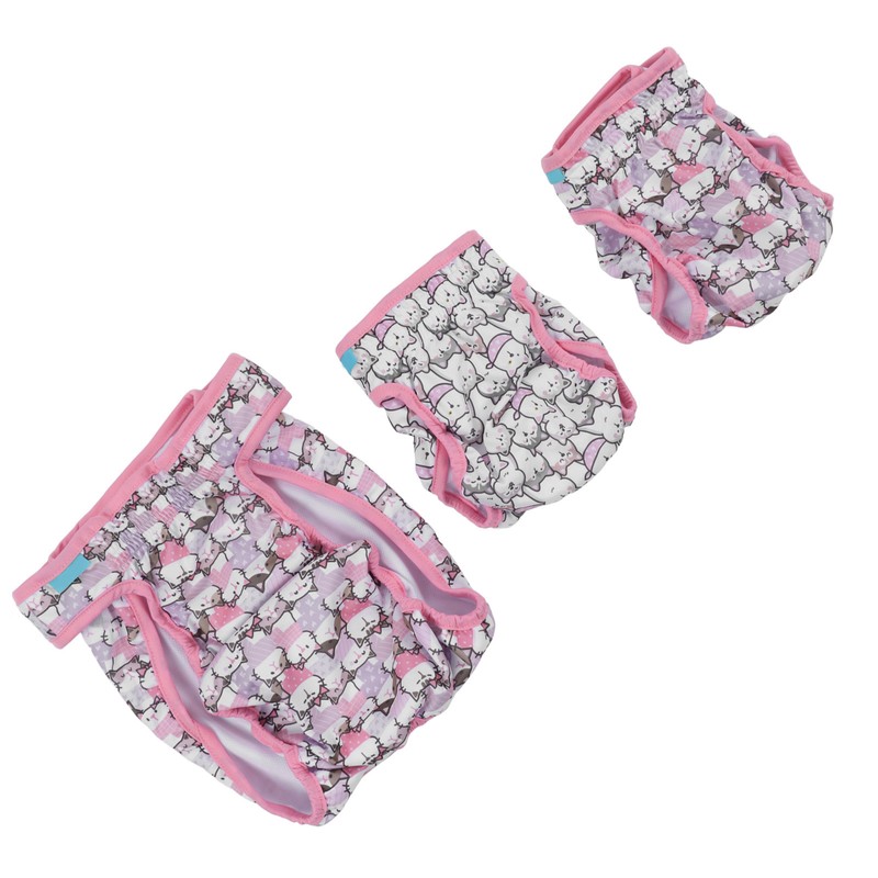 3pcs Toddler Training Underwear Strong Water Absorption Reusable Skin Friendly