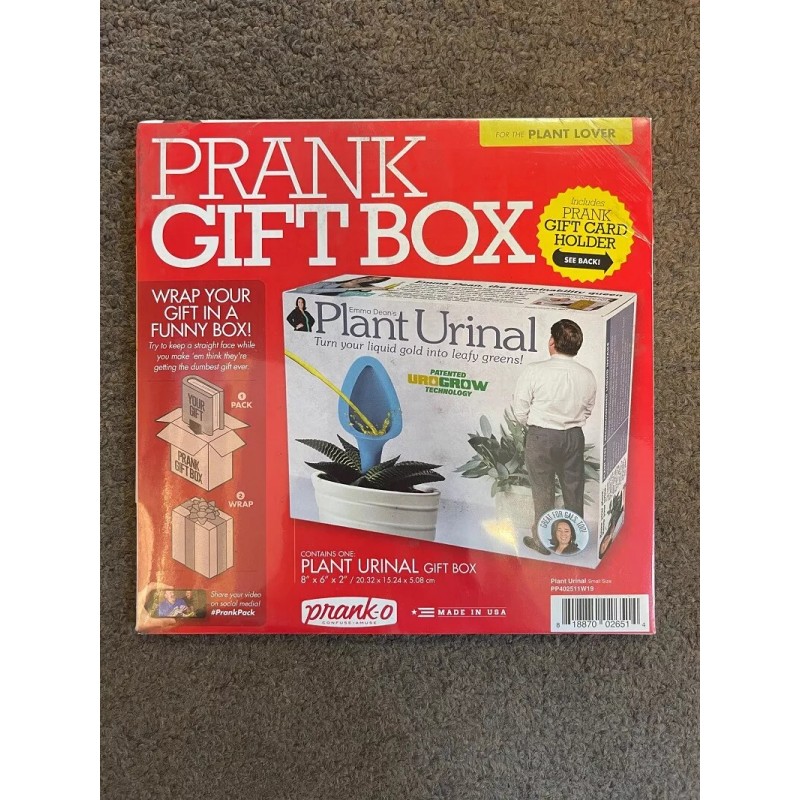 PRANK-O FUNNY JOKE PRANK GAG GIFT GIFT BOX 8"x6"x2" -