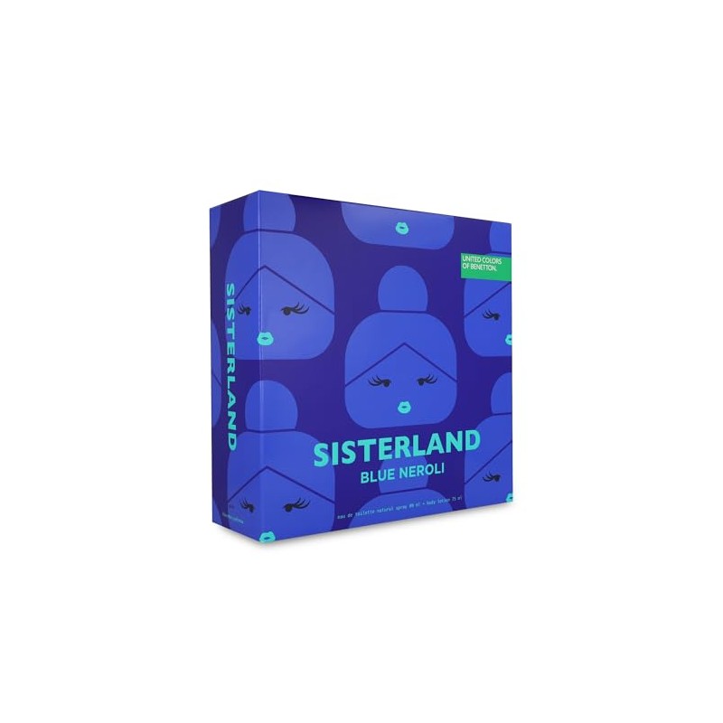 Set Benetton Sisterland Blue Neroli 2Pzs