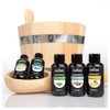 Sample set sauna fragrance, sauna pour concentrate, 6 bottles of