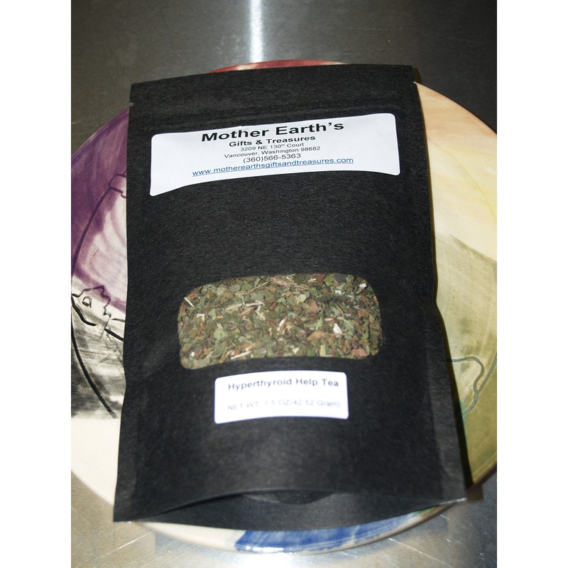 Herbal Medicinal Loose Leaf Tea- Hyperthyroid Help Tea
