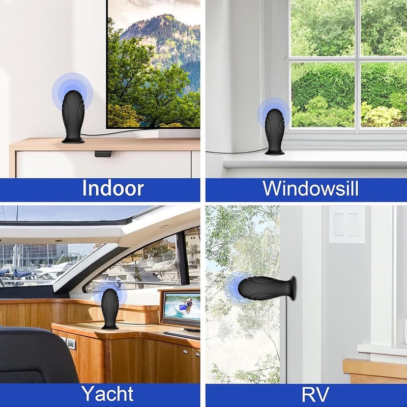 2024 TV Antenna,TV Antenna Indoor, TV Antenna for Local Channels,360+