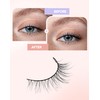 Easeful Lashes Natural Look Short False Eyelashes Wispy Flared-03