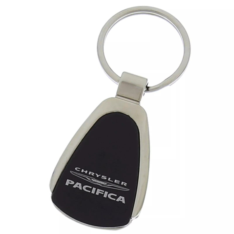 Chrysler Pacifica Tear Drop Key Ring (Black)