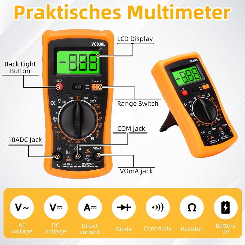 Soldering Iron Set, 60 W LCD Soldering Iron Adjustable Temperature