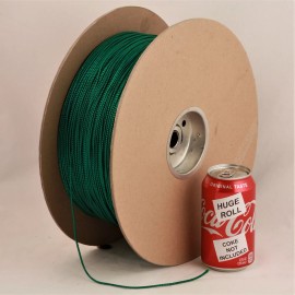Needloft BULK LOT Green Metallic #04 Needloft Nylon Craft Cord - 4,500 feet! USA