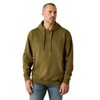 ARIAT Embossed Logo Hoodie, Winter Moss, X-Large