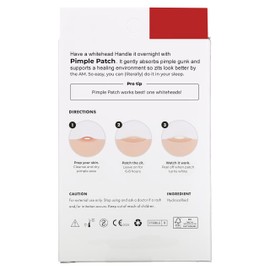 Pimple Patches for Face, Hydrocolloid Acne Patches, Cute Round Shape Zit Covers, Spot Stickers in Face and Skin, Vegan-friendly and Not Tested on Animals (24 Count )
