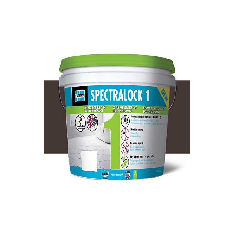 LATICRETE SPECTRALOCK® 1 Pre-Mixed Grout (#59 Espresso)