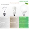DEGNJU LED Vanity Light Bulbs, 60W Equivalent, Bathroom Light Bulbs