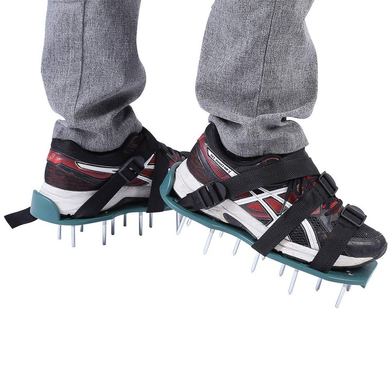 Lawn Spike Shoes, Good Toughness Lawn Aerator Shoes for Lawn