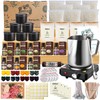 FAIRYELF Complete Candle Making Kit with Wax Melter, DIY Candle