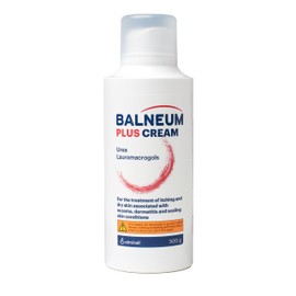 Balneum Balneum Plus Cream - Intensive Hydration for Dry Skin, Suitable for Children and Adults, Moisturises and Soothes Itchy Skin, All-Day Moisture Lock 500g